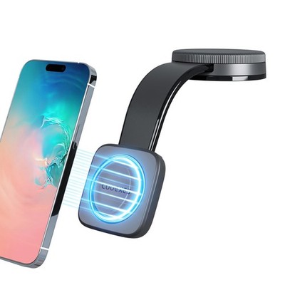 Magnetic Car Phone Holder, Bendable Alloy Arm Car Mount with Vacuum Suction, ...