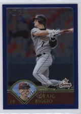 2003 Topps Chrome Craig Biggio #46 HOF m5w