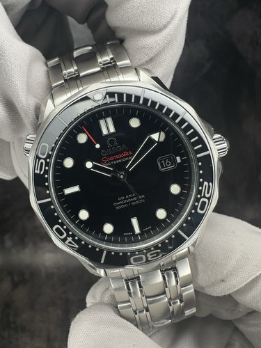 OMEGA Seamaster Diver Black Dial 41MM Black Dial 300M 212.30.41.20.01.003 w/ B&P