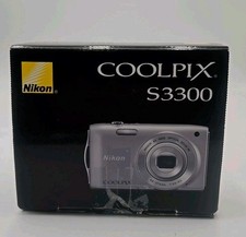 Nikon Coolpix S3300 16MP Digital Camera 6x Zoom Lens Error AS-IS Parts / Repair
