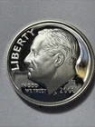2008 S Silver Proof Roosevelt Dime Ten-Cent Coin 10c from US Mint Proof Set