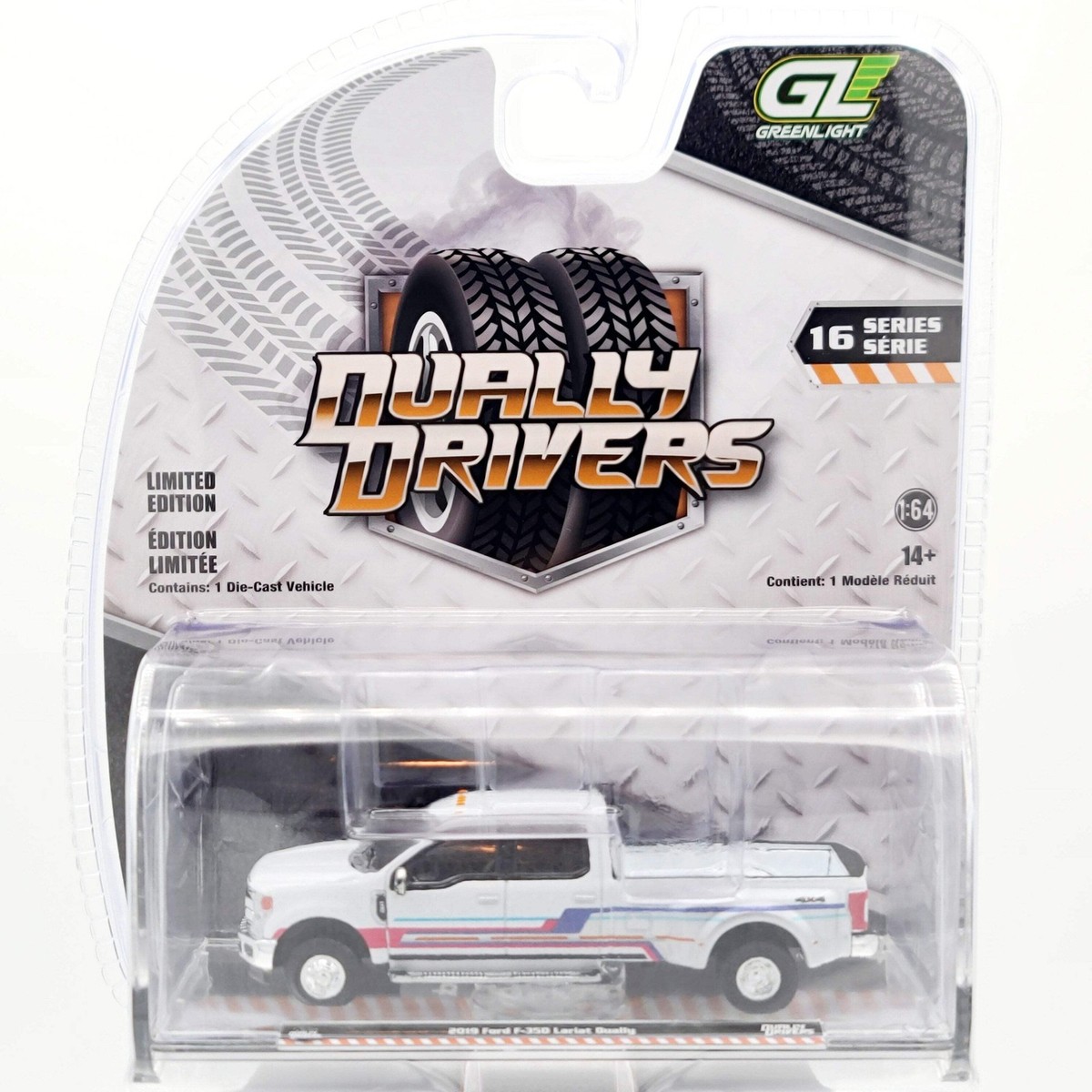 Greenlight '19 Ford F-350 Lariat Dually Pickup - 1:64 (2025 Dually