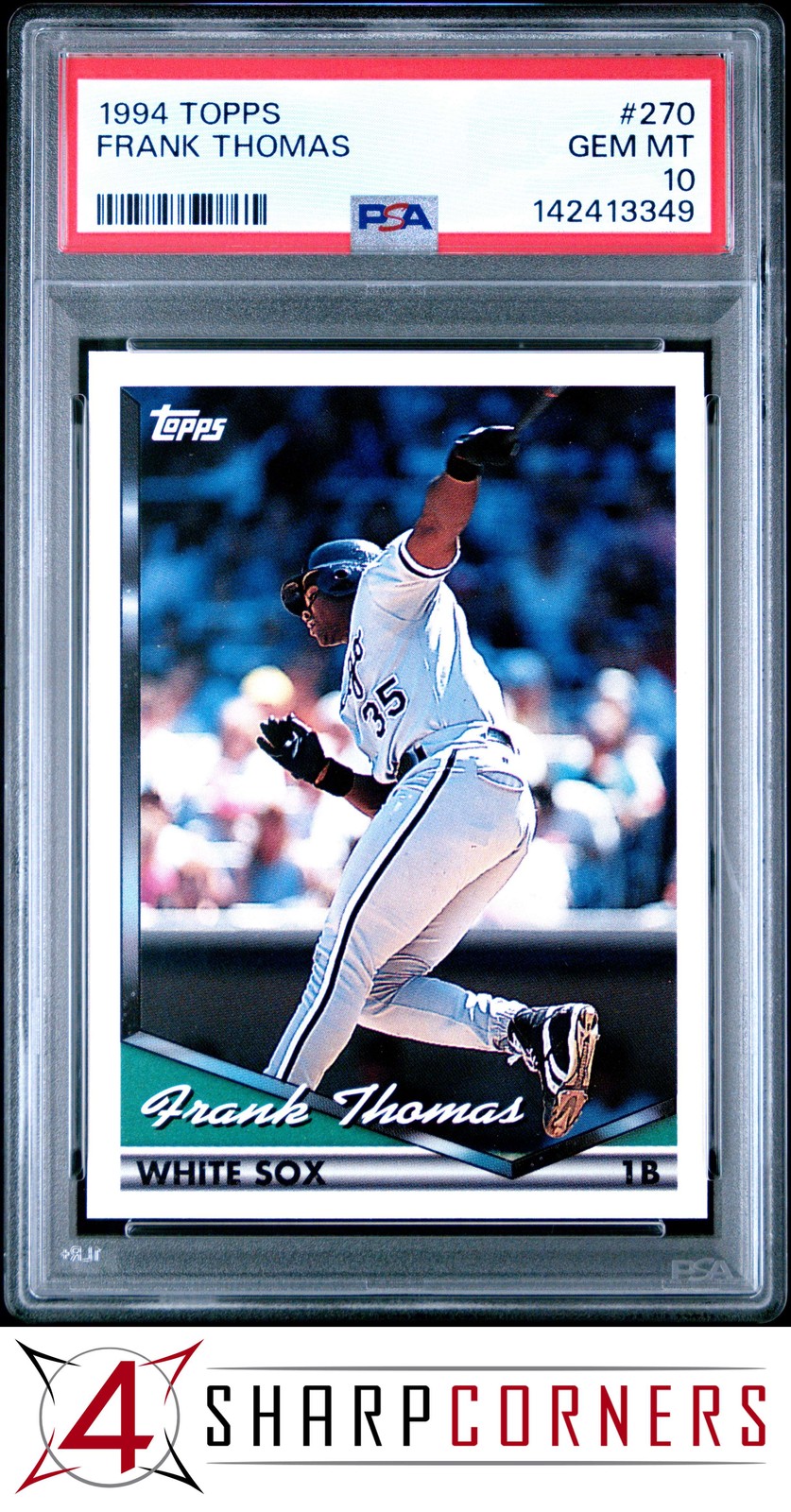 Topps White Frank Thomas front