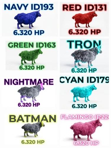 Ark Ascended Pve Official Ovis [Top HP] Baby PC/XBOX/PS5 Asa-Color-Top-HP-Dinos