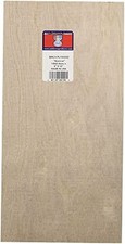 Midwest Products 5120 Birch Plywood, 1/64 x 6 x 12-Inch