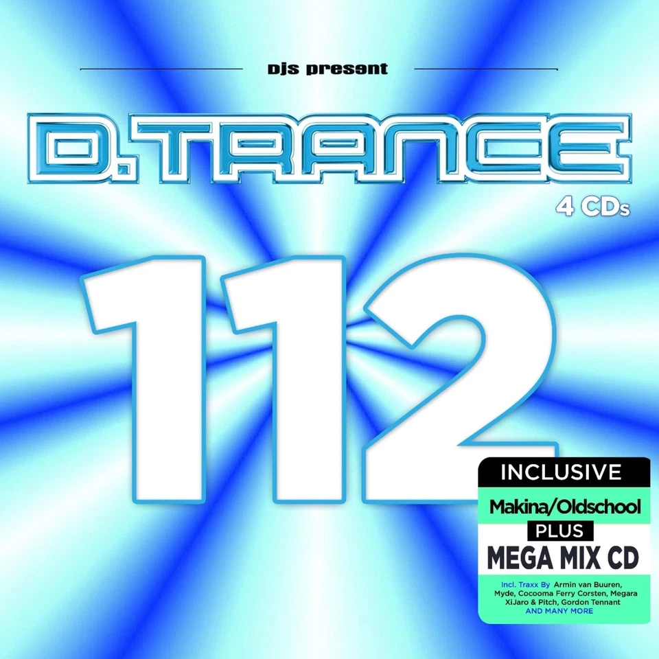 D. TRANCE 112 ( Neuheit 14.11.2025 )  4 CD  NEU & OVP VVK