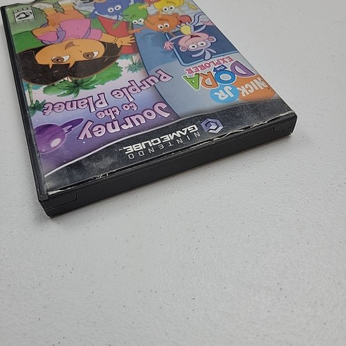 Dora the Explorer Journey To The Purple Planet Nintendo GameCube 2005 W/ Manual - Picture 6 of 17