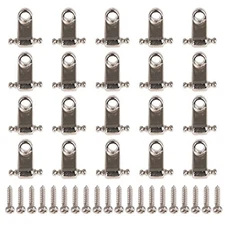  20pcs Sturdy Electric Guitar Roller String Retainers Trees Standard Roller 