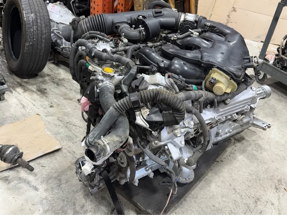 Lexus IS250 2008 2009 2010 2011 2012 2013 2014 fabricante de equipos originales 4 gr tracción trasera motor de 2,5 L 76 k millas Foto 2 de 4