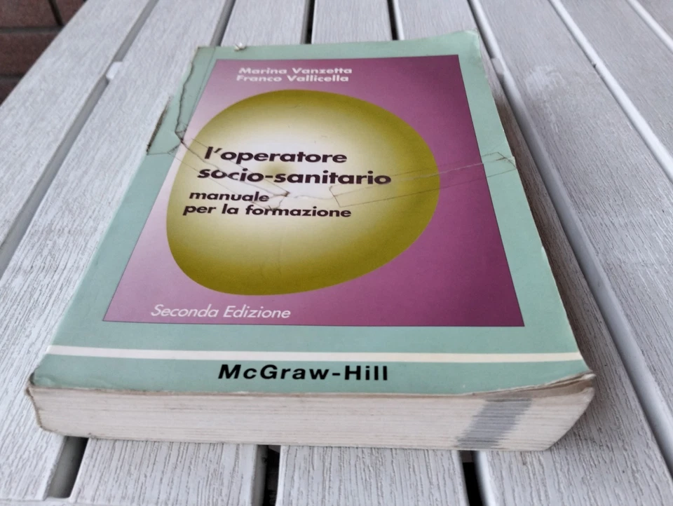 L'operatore socio sanitario Manuale Vanzetta Vallicella 2002 copertina strappata - Immagine 4 di 4