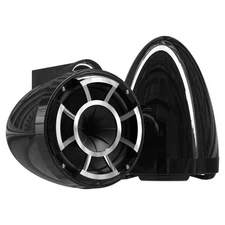 Wet Sounds REV 8 X Mount Tower Speakers BLACK