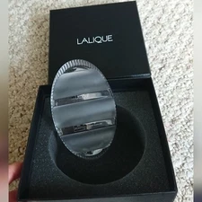 Lalique crystal 100 Points 3 Corks Holder new with box