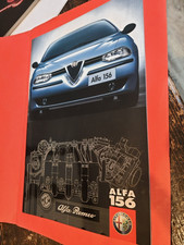 Alfa Romeo 156 Depliant Brochure 08/97 Originale
