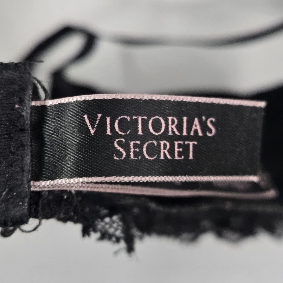 Victoria's Secret Women Bra 34A Black Bombshell Plunge Push Up Underwired - Image 3 of 4