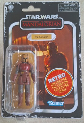Hasbro Star Wars The Mandalorian Retro Collection The Armorer F44585X00