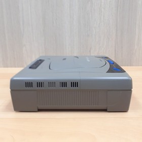 SEGA SATURN CONSOLE with 2 Light Virtua Gun controllers & 5 Games Japan Gray