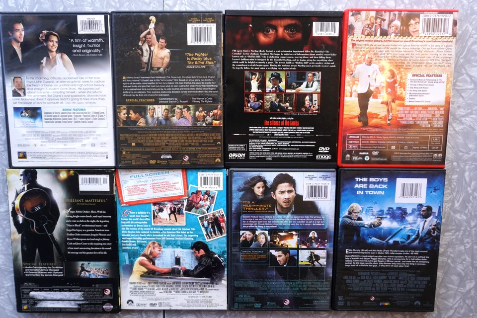 DVD Lot Grease Say Anything Annie Walk The Line Silence Lambs EXCELLENT! - Image 2 of 4