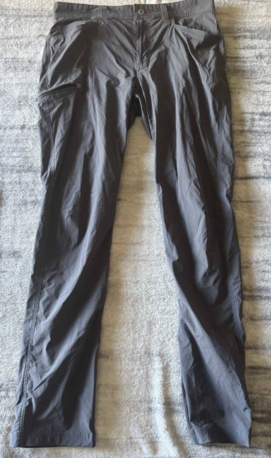 Kuhl Legendary Slax Pants Mens 32x32 Gray Stretch Lightweight Chino Outdoor