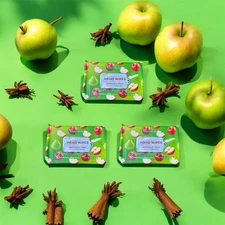 Hand Wipes, Apple Pear Clove Scent, Sensitive Skin, 30 Count, 6.7 x 5 in(3pk)