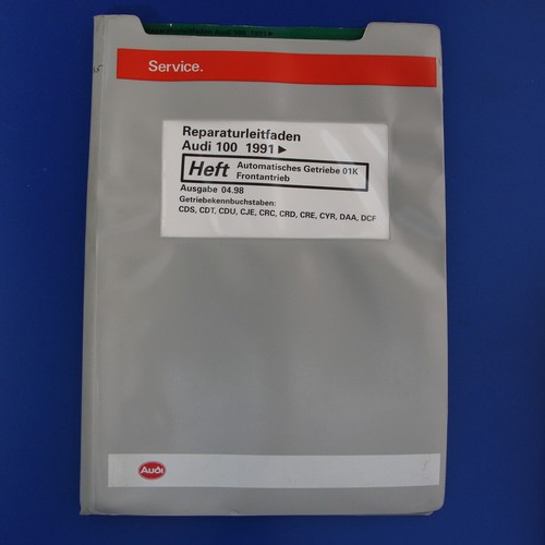 Audi 100 A6 C4 - Automatikgetriebe 01K Frontantrieb Reparaturleitfaden
