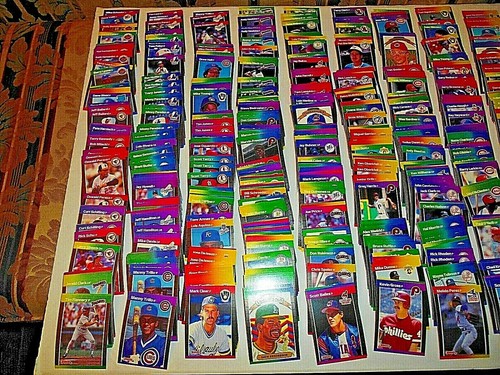 COLLECTION OF 1074 DONRUSS 89 LEAF 1988 BASEBALL TRADING CARDS UN-SEARCHED. - Picture 3 of 12