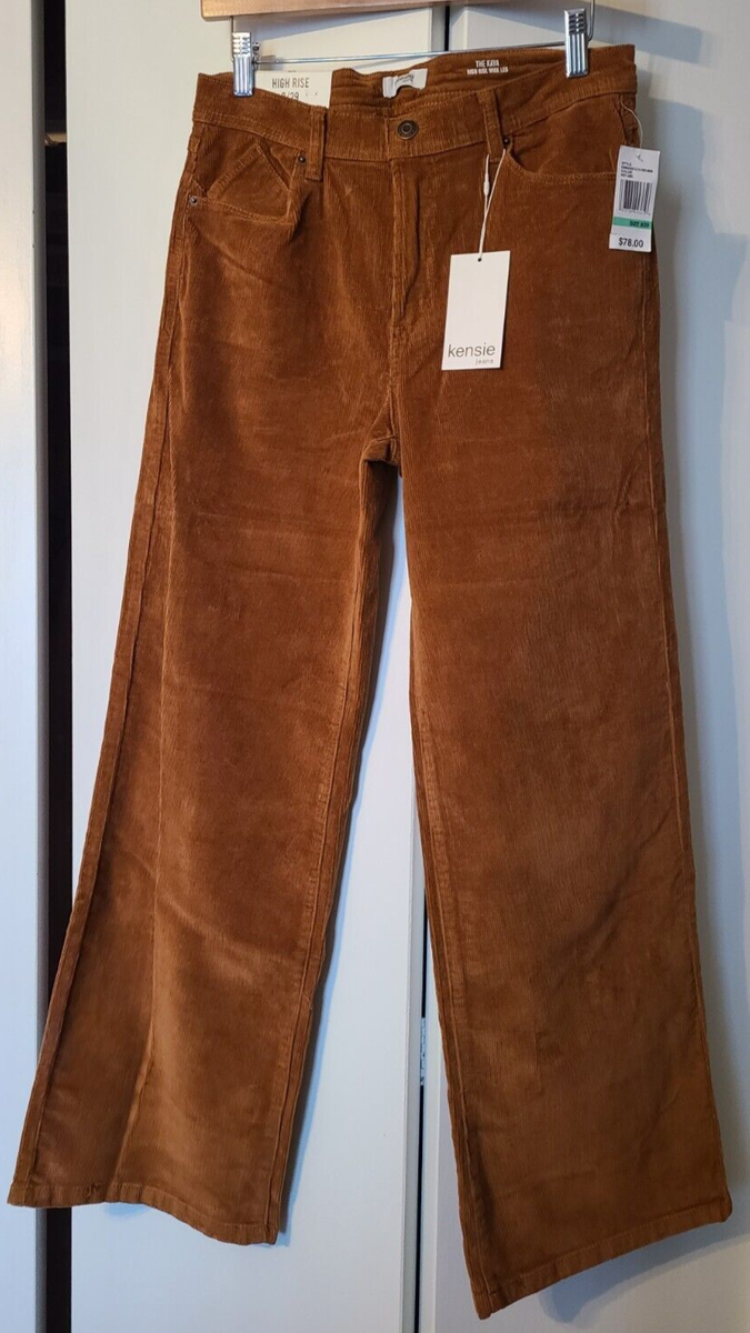 Kensie Jeans The Kaya High Rise Wide Leg Corduroy Pants Size Kensie Jeans The Kaya High Rise Wide Leg Corduroy Pants Size