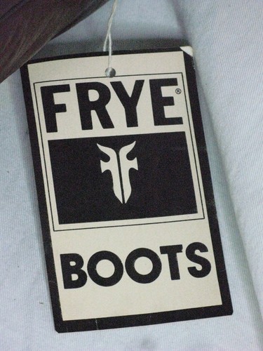 De Colección NUEVAS Botas de Vaquero del Oeste Old-Stock Frye Para Hombres Talla 9.5 D Cuero Marrón Hechas en EE. UU. - Imagen 15 de 20