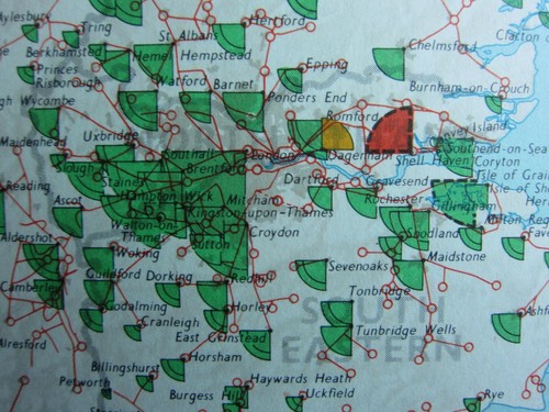 VINTAGE LARGE MAP of BRITAIN GAS PRODUCTION GAS WORKS DISTRIBUTION REFINERIES - Picture 5 of 7