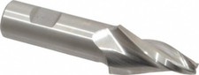 Made in USA 15? 1/4" Small End Diam, 1-1/2" LOC, 3 Flute HSS Tapered Square E...