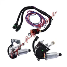 1set Electric Headlight Conversion Kit Upgrade For Corvette C3 1968-1982 4-Pins