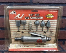 Air Die Grinder Pneumatic Tool 1/4" Mini Micro Straight Inline Air Compressor