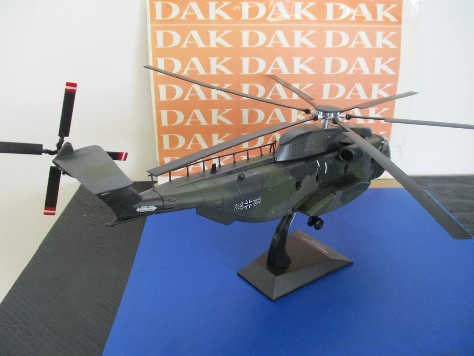 Die cast 1/72 Modellino Elicottero Helicopter Sikorsky CH-53GA Germany - Immagine 3 di 4