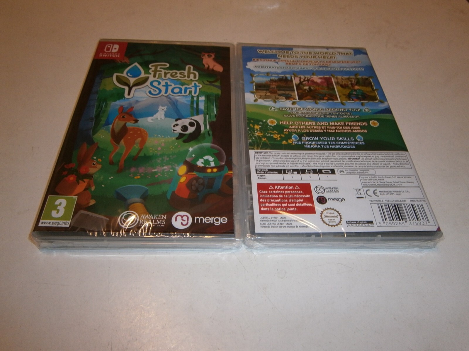 FRESH START NINTENDO SWITCH NSW PAL ESPAÑA NEW NUEVO PRECINTADO