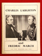 Charles Laughton and Fredric March by Michael Burrows. Primestyle, England, 1969