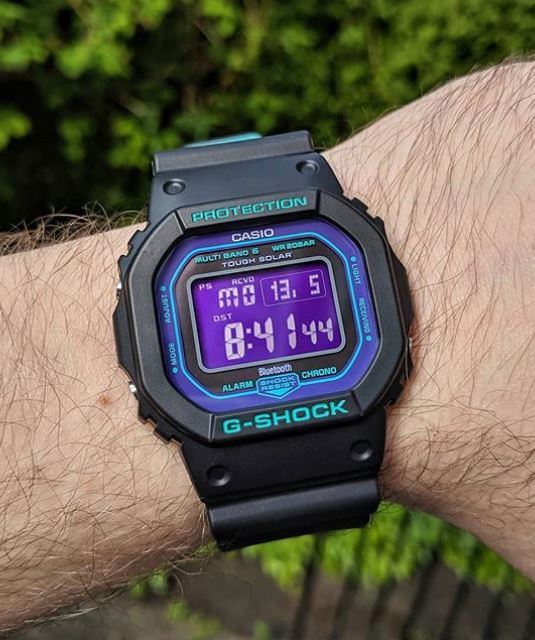 CASIO G-Shock GW-B5600BL-1 Black Resin Band Men Sports CASIO G-Shock GW-B5600BL-1 Black Resin Band Men Sports