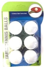 6 NEW PING PONG BALLS TABLE TENNIS BEER PONG BALL - FREE SHIPPING