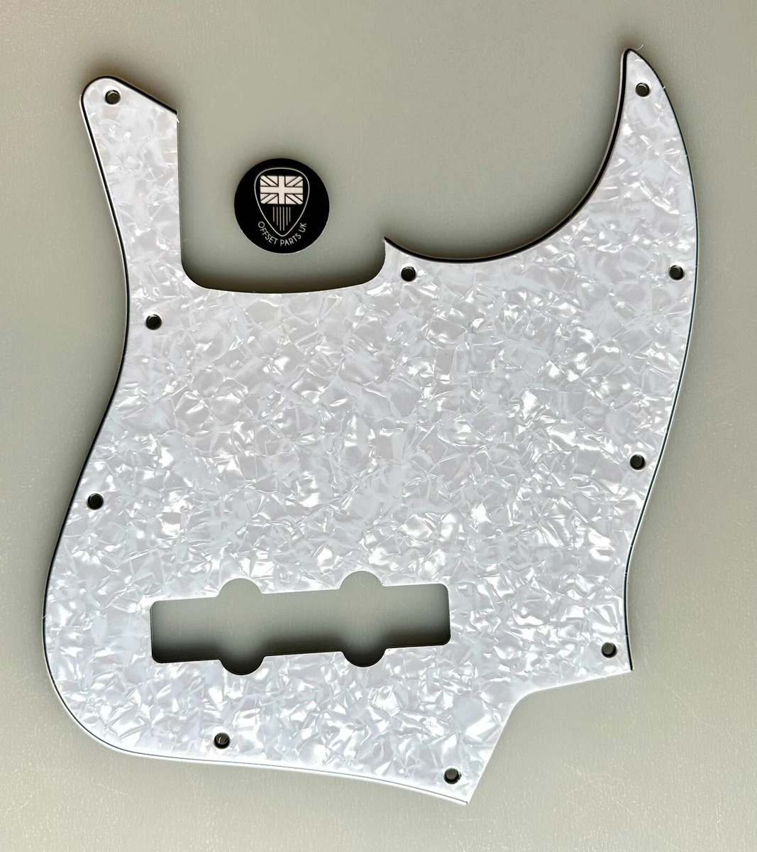 Squier jazz 2024 bass pickguard