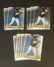 (11) MATT FRAIZER 2022 BOWMAN ROOKIE LOT (2 MOJO 3 CHROME 6 DRAFT) PIRATES