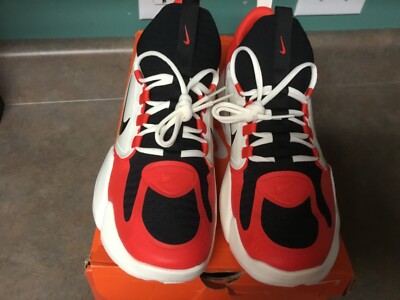スパイク NIKE Air LT Super Bad TD RED and BLACK Drew Himmelman Illinois State Redbirds Game Worn & Signed Red