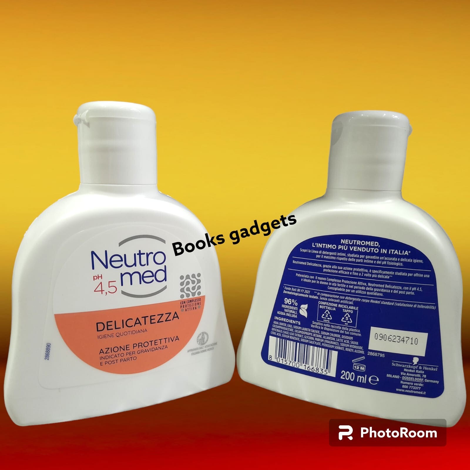 5 Flaconi Neutro Med Detergente Intimo DELICATEZZA Azione Protettiva PH4.5
