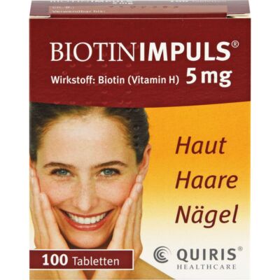 BIOTIN IMPULS 5 mg Tabletten 100 St PZN08923187