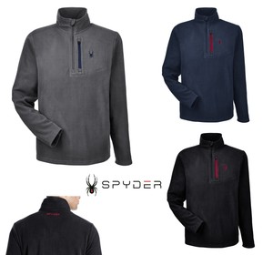 spyder men's quarter zip