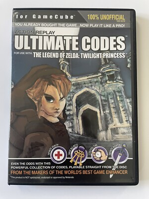 Action Replay Ultimate Codes Legend Of Zelda Twilight Princess 