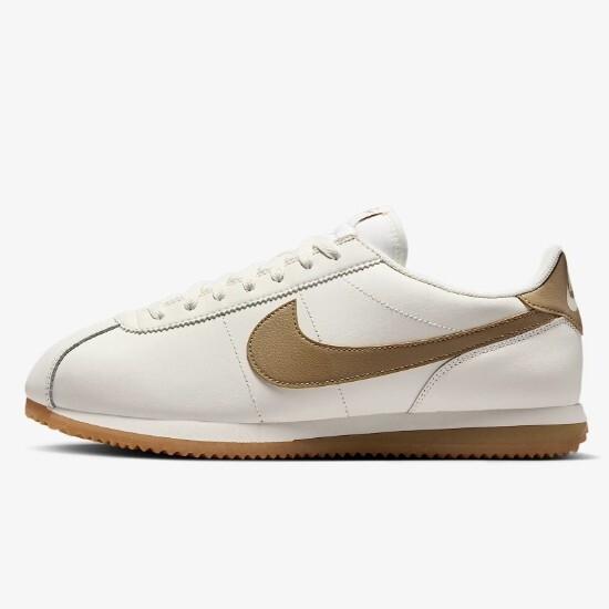 nike cortez leather lux beige