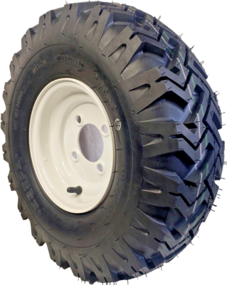 5.70-8 TIRE RIM Assembly 4-Hole Mud Grip fits some Carlton Stump