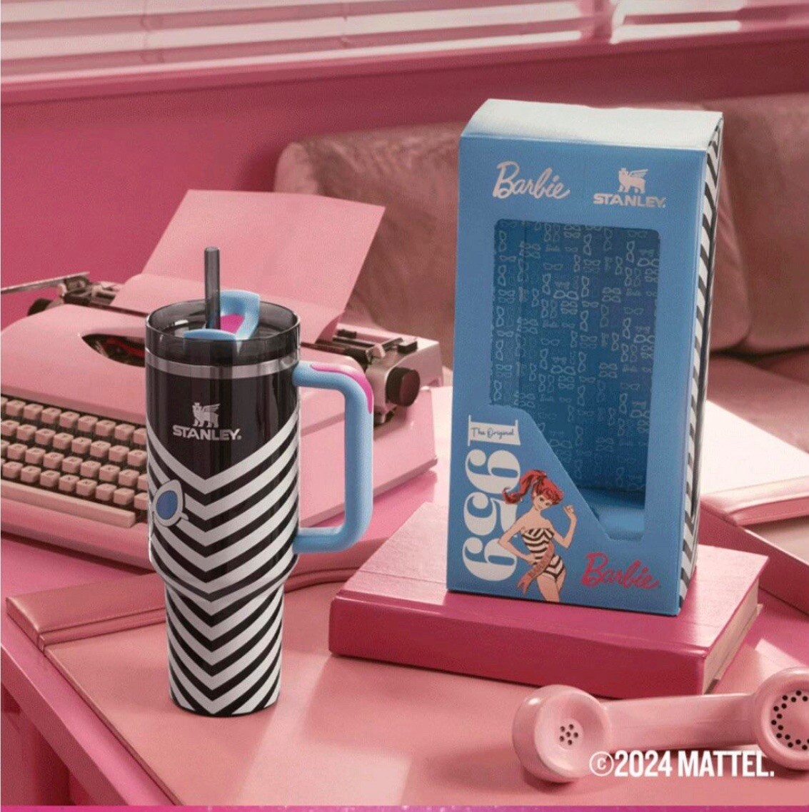 Barbie x Stanley Tumbler 1959 ORIGINAL 40oz Quencher New Unopened
