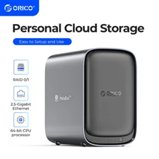 ORICO 5Bay Private Cloud Storage Server Intel Quad-Core 2.8GHz Max 5x18TB NAS