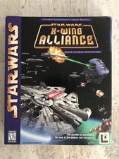 Star Wars: X-Wing Alliance (1999) for PC Large Retail Box Factory Sealed CD case