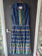 Vintage floral sleeveless dress