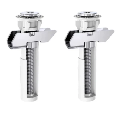 EuroShowers Quick Fix Toilet Seat Anchor Plug Grommets for Top & Bottom Fix Pans